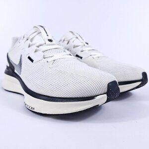 Nike Structure 25 Womens 10 Stability Support Road Running Shoes White Air Zoom